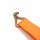 HEBELA Zurrgurt mit Spitzhaken und Druckratsche HE-7320, 2-teilig bis 5000 daN zulässige Zugkraft, 50 mm Gurtbreite,8 m orange